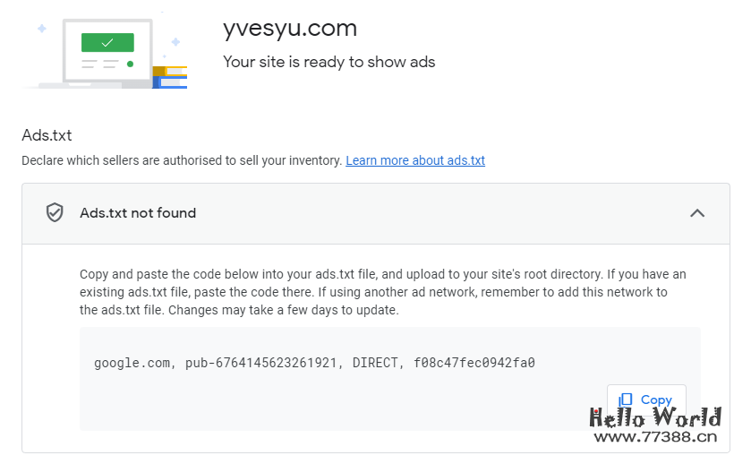 如何接入 Google Adsense 广告联盟